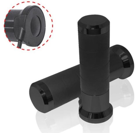 KOSO PROMOCJA MANETKI PODGRZEWANE ZE STEROWNIKIEM (22MM/25MM 7/8-1`) DŁUGOŚĆ - 120MM STEROWNIK LCD - 5 POZIOMÓW GRZANIA (EL) KOL