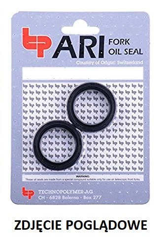 TP ARI (TECHNOPOLiMER) USZCZELNIACZE PRZEDNIEGO ZAWIESZENIA OLEJOWE 37 X 48 X 12,5 / 13,5 MM HONDA CR 125 / 250 R '79-'80, GL 10