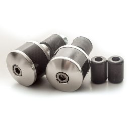 ACCEL CIĘŻARKI KIEROWNICY KOLOR SREBRNY (BEC04SV)