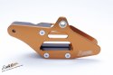 ACCEL PROWADNICA ŁAŃCUCHA KPL. KTM SX85 '15-'17, EXC/EXCF '14-'17, KOLOR POMARAŃCZOWY (ALUMINIOWA)