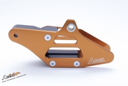 ACCEL PROWADNICA ŁAŃCUCHA KPL. KTM SX85 '15-'17, EXC/EXCF '14-'17, KOLOR POMARAŃCZOWY (ALUMINIOWA)