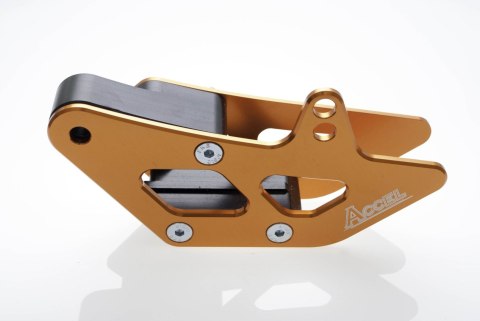 ACCEL PROWADNICA ŁAŃCUCHA KPL. KTM SX/SXF '08-'15 KOLOR POMARAŃCZOWY - PROMOCJA