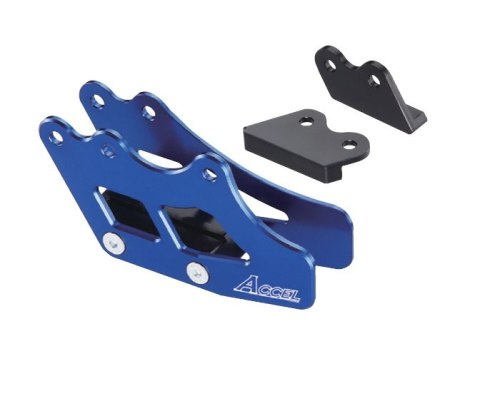 ACCEL PROWADNICA ŁAŃCUCHA KPL. YAMAHA YZF 250/450 '07-'16, YZ250 '08-'16 KOLOR NIEBIESKI