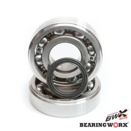 BEARING WORX ŁOŻYSKA WAŁU KORBOWEGO Z USZCZELANIACZAMI KAWASAKI KX 125 88-07 (NTN) (MADE IN JAPAN) (24-1008)