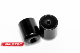 BIKETEC KOŃCÓWKI/CIĘŻARKI KIEROWNICY SUZUKI (PATRZ OPIS DODATKOWY) KOLOR CZARNY 2406010000