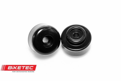 BIKETEC KOŃCÓWKI/CIĘŻARKI KIEROWNICY YAMAHA (PATRZ OPIS DODATKOWY) KOLOR CZARNY 2408010000, OEM: 4XV-26246-00-00