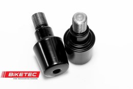 BIKETEC KOŃCÓWKI/CIĘŻARKI KIEROWNICY YAMAHA (PATRZ OPIS DODATKOWY) KOLOR CZARNY 2408040000, OEM: 51J-26246-01-00
