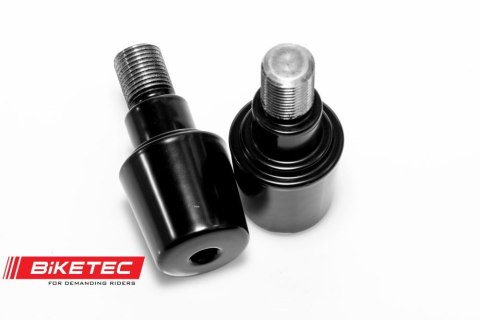 BIKETEC KOŃCÓWKI/CIĘŻARKI KIEROWNICY YAMAHA (PATRZ OPIS DODATKOWY) KOLOR CZARNY 2408040000, OEM: 51J-26246-01-00