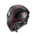 CABERG WYPRZEDAŻ KASK INTEGRALNY Z BLENDĄ MODEL DRIFT EVO INTEGRA (PINLOCK) KOLOR CZARNY MAT/SZARY/CZERWONY FLUO ROZMIAR XL (PIN