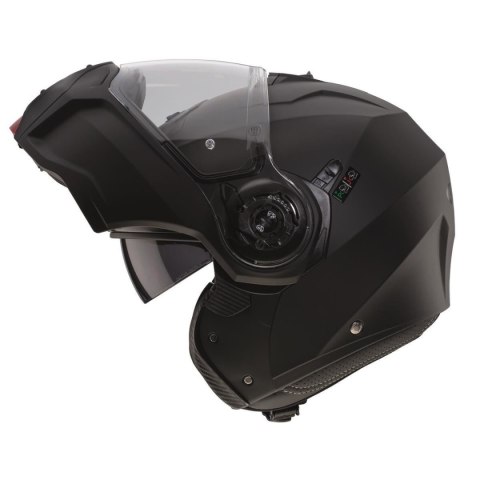 CABERG WYPRZEDAŻ KASK SZCZĘKOWY FLIP-UP MODEL DROID (PINLOCK) KOLOR CZARNY MAT ROZMIAR S