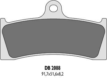 DELTA BRAKING KLOCKI HAMULCOWE KH249