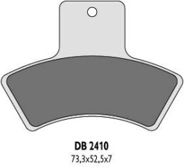 DELTA BRAKING KLOCKI HAMULCOWE KH270 QUADZILLA - ZASTĘPUJĄ DB2410MX-D ORAZ DB2410QD-D