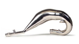 DEP PIPES PROMOCJA DYFUZOR/KOMORA/TUBA REZONANSOWA NIKLOWANA (FRONT EXHAUST PIPE NICKEL): SUZUKI RM 125 '01-'20