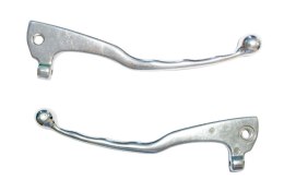 NACHMAN DŹWIGNIA HAMULCA YAMAHA XV 125/250/535/750/1100, KOLOR SREBRNY (5-372) (70481)