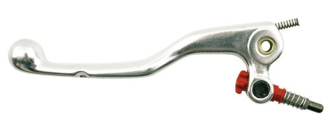 V PARTS (VICMA) DŹWIGNIA SPRZĘGŁA KTM SX/EXC '04-'07 SWM 300/ 500 ZE SPRĘŻYNKĄ I ŚRUBĄ REGULACYJNĄ (KRÓTKA), KOLOR SREBRNY (DSKT