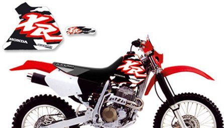 BLACKBIRD KOMPLET NAKLEJEK (OKLEIN) HONDA XR 250/400 '96-'04 ORIGINAL (17)