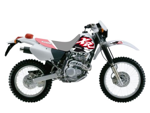 BLACKBIRD KOMPLET NAKLEJEK (OKLEIN) HONDA XR 250/400 '96-'04 ORIGINAL (17)