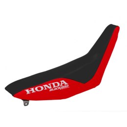 BLACKBIRD POKROWIEC / POSZYCIE NA SIEDZENIE HONDA XR 250/400 '96-'04 (17) LOGO HONDA, KOLOR CZARNY/CZERWONY