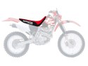 BLACKBIRD POKROWIEC / POSZYCIE NA SIEDZENIE HONDA XR 250/400 '96-'04 (17) LOGO HONDA, KOLOR CZERWONY/CZARNY