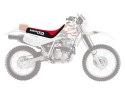 BLACKBIRD POKROWIEC / POSZYCIE NA SIEDZENIE HONDA XR 600 '88-'99 LOGO HONDA, TRADITIONAL, KOLOR CZERWONY/CZARNY
