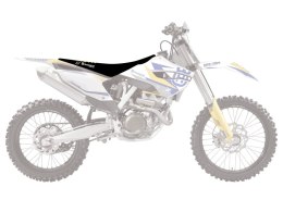 BLACKBIRD POKROWIEC / POSZYCIE NA SIEDZENIE HUSQVARNA FC/TC '14-'15, TE/FE '14-'16 DOUBLE GRIP 3 KOLOR CZARNY ŻÓŁTY