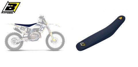 BLACKBIRD POKROWIEC / POSZYCIE NA SIEDZENIE HUSQVARNA FC/TC '19-'22, TE/FE '20-'23 PYRAMID (PMD) KOLOR NIEBIESKI