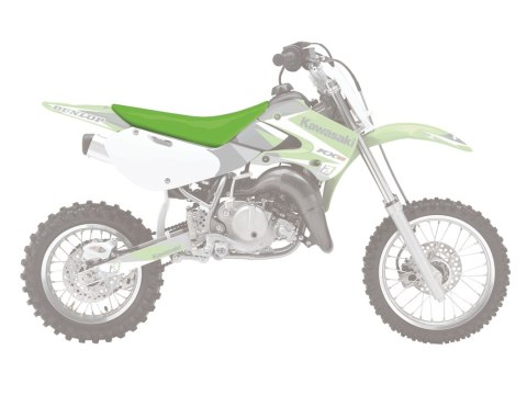 BLACKBIRD POKROWIEC / POSZYCIE NA SIEDZENIE KAWASAKI KX 60 '00-'19 PYRAMID (PMD) KOLOR ZIELONY