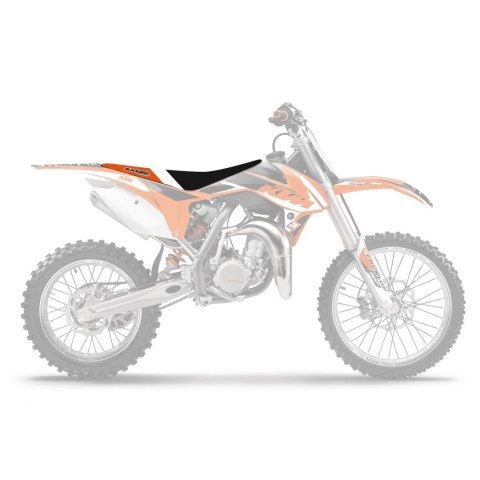 BLACKBIRD POKROWIEC / POSZYCIE NA SIEDZENIE KTM SX 85 '13-'17 DREAM 4 KOLOR CZARNY POMARAŃCZOWY BIAŁY
