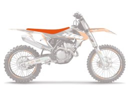 BLACKBIRD POKROWIEC / POSZYCIE NA SIEDZENIE KTM SX/SXF '16-'18, EXC/EXCF '17-'19 PYRAMID (PMD) KOLOR POMARAŃCZOWY