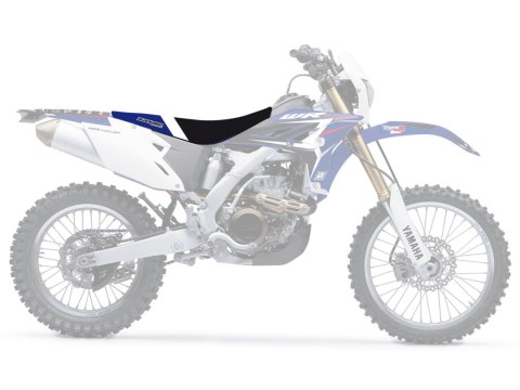 BLACKBIRD POKROWIEC / POSZYCIE NA SIEDZENIE YAMAHA WR 450F '12-'15 DREAM 4 KOLOR CZARNY NIEBIESKI BIAŁY