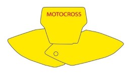 BLACKBIRD WYPRZEDAŻ KOMPLET NAKLEJEK (OKLEIN) POD NUMERY STARTOWE HONDA CRF 450 '05-'07