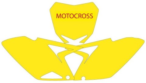 BLACKBIRD WYPRZEDAŻ KOMPLET NAKLEJEK (OKLEIN) POD NUMERY STARTOWE SUZUKI RMZ 250 '10-'16