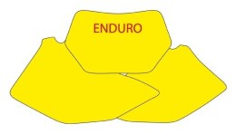 BLACKBIRD WYPRZEDAŻ KOMPLET NAKLEJEK (OKLEIN) POD NUMERY STARTOWE YAMAHA WR 250F '07-'14, WR 450F '07-'11