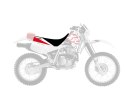 BLACKBIRD WYPRZEDAŻ POKROWIEC / POSZYCIE NA SIEDZENIE HONDA XR 250/350 '88-'95 (14) DREAM 2 KOLOR CZERWONY/CZARNY/BIAŁY