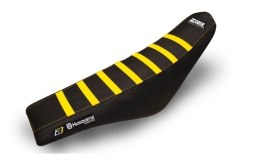 BLACKBIRD WYPRZEDAŻ POKROWIEC / POSZYCIE NA SIEDZENIE HUSQVARNA FC/TC '16-'18, TE/FE '17-'19 ZEBRA KOLOR CZARNY ŻÓŁTY