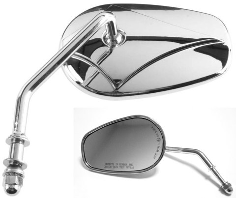 VICMA LUSTERKO HARLEY DAVIDSON 03 LEWE, CHROM, GWINT M10 (E412I)