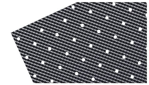 BLACKBIRD FOLIA (OKLEINA) CARBON (Z DZIURKAMI) MATERIAŁ CRYSTAL 0,4MM