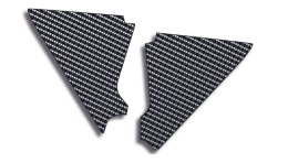 BLACKBIRD WYPRZEDAŻ KOMPLET NAKLEJEK (OKLEIN) NA PUSZKĘ FILTRA CRF 250 '06-'09 (CARBON LOOK)