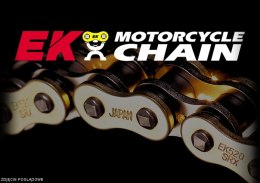 EK ŁAŃCUCH NAPĘDOWY EK428SHDR 140 CROSS (DO 125CCM) (22,2KN) (MADE IN JAPAN) (ZAPINKA)