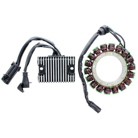 ELECTROSPORT UZWOJENIE ALTERNATORA (STATOR) HARLEY DAVIDSON XL SPORTSTER 883/1200 (04-06) (3 FAZOWY + REGULATOR NAPIĘCIA ESR857 