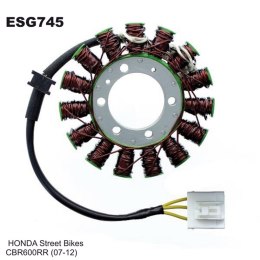 ELECTROSPORT UZWOJENIE ALTERNATORA (STATOR) HONDA CBR 600RR (07-12)