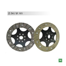 NEWFREN TARCZE SPRZĘGŁOWE BMW R 45/65 '80-'93; R 80R/RT/GS/ST '80-'95; R 100R/RT/CS/GS '80-'96 (MCC600) (EBS6601) (SUCHE SPRZĘGŁ