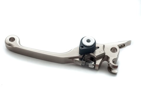 ACCEL DŹWIGNIA (KLAMKA NIEŁAMKA) HAMULCA KTM HUSQVARNA (BREMBO) '05-'13 KOLOR TYTANOWY - PROMOCJA