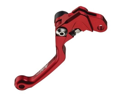 ACCEL DŹWIGNIA (KLAMKA NIEŁAMKA) SPRZĘGŁA HONDA CRF 150/230F '03-'16 KOLOR CZERWONY - PROMOCJA