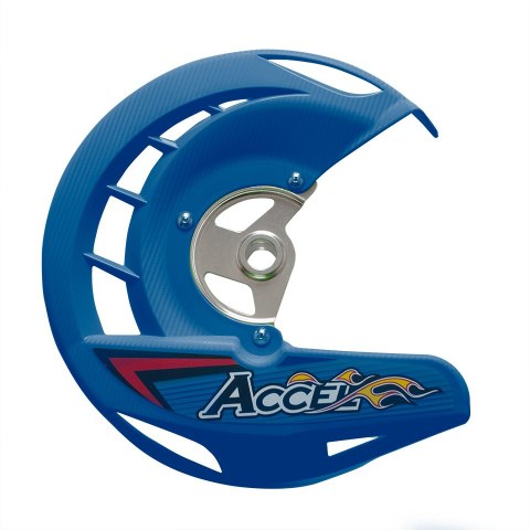 ACCEL OSŁONA TARCZY HAMULCOWEJ PRZÓD YAMAHA YZF250/450F '03-'13, YZ125/250 '02-'18, WR250/450F 03-17 (ŚR. 20) (FDG-02BL)