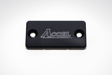 ACCEL POKRYWA POMPY HAMULCOWEJ PRZÓD YAMAHA/SUZUKI/KAWASAKI KOLOR CZARNY