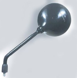 FAR LUSTERKO LEWE HONDA CB 500S (METALOWE OKRĄGŁE, KOLOR CZARNY)