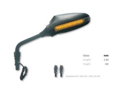 FAR LUSTERKO PRAWE UNIWERSALNE Z KIERUNKOWSKAZEM KOLOR CZARNY (KOMPLET DO FAR6415)