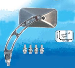 FAR LUSTERKO UNIWERSALNE ALUMINIOWE POLEROWANE (LEWE/PRAWE) PROMOCJA