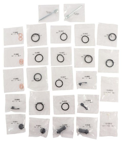 ALL BALLS ZESTAW NAPRAWCZY ZACISKU HAMULCOWEGO PRZÓD HONDA CBF1000ABS '13-'15, NT700V '06-'08, DN01 '08-'09